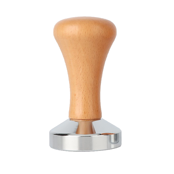 Tasseur à café 58mm - Bois Chêne clair - 367g
