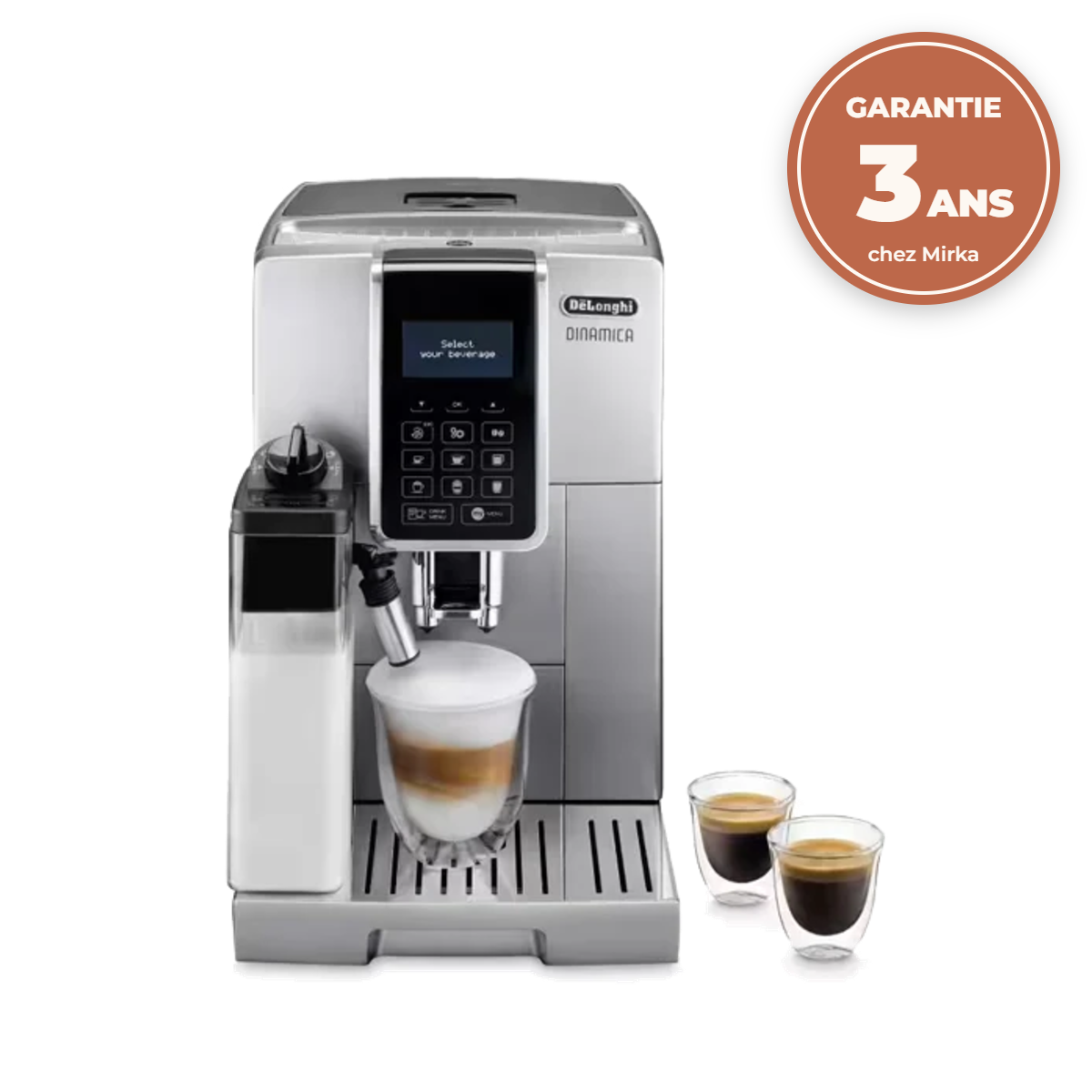 Delonghi Dinamica ECAM350.75.S - Garantie 3 ans chez Mirka