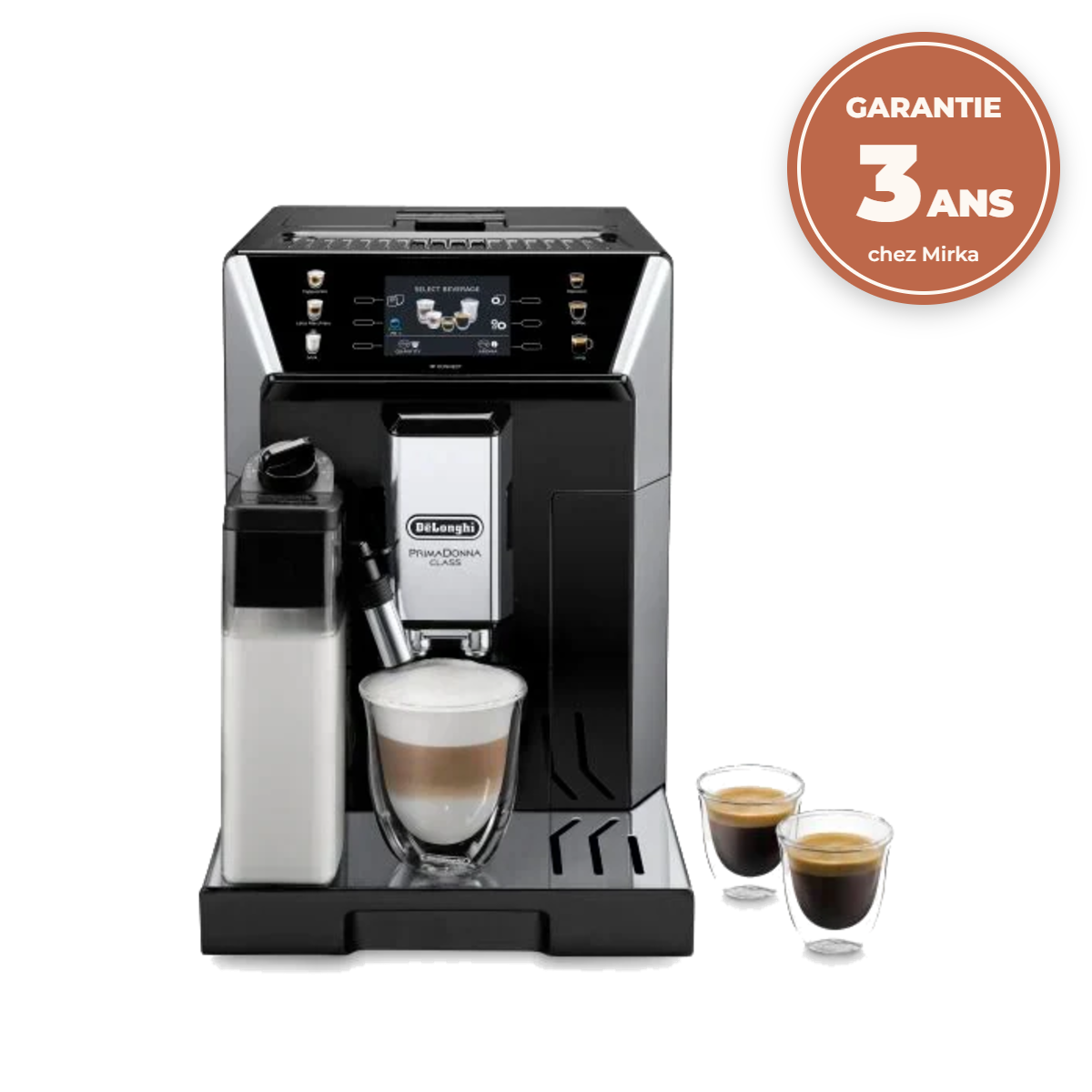 Delonghi PrimaDonna Class ECAM550.65.SB - Garantie 3 ans chez Mirka