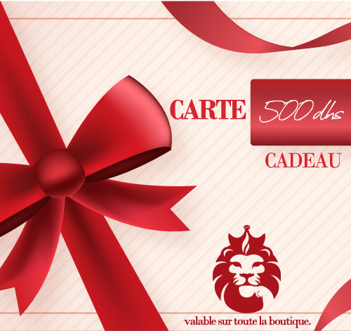 Carte cadeau Mirka 500 dhs