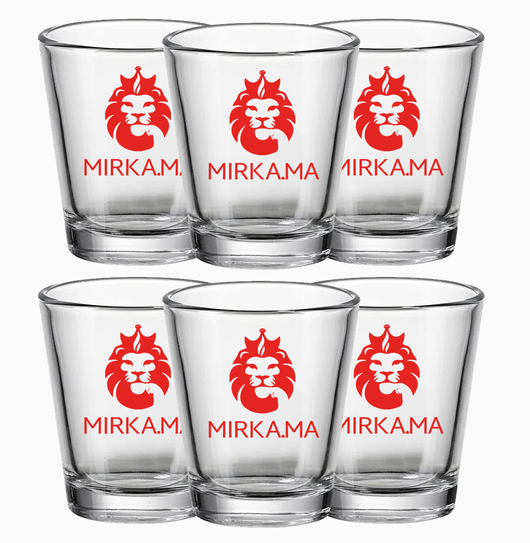 Mirka© 6 Tasses Espresso 80ml
