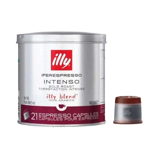 21 Capsules Illy Ipso Home Intenso