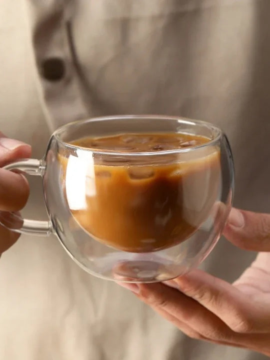 1 Tasse double paroi 140ml - Café allongé, thé