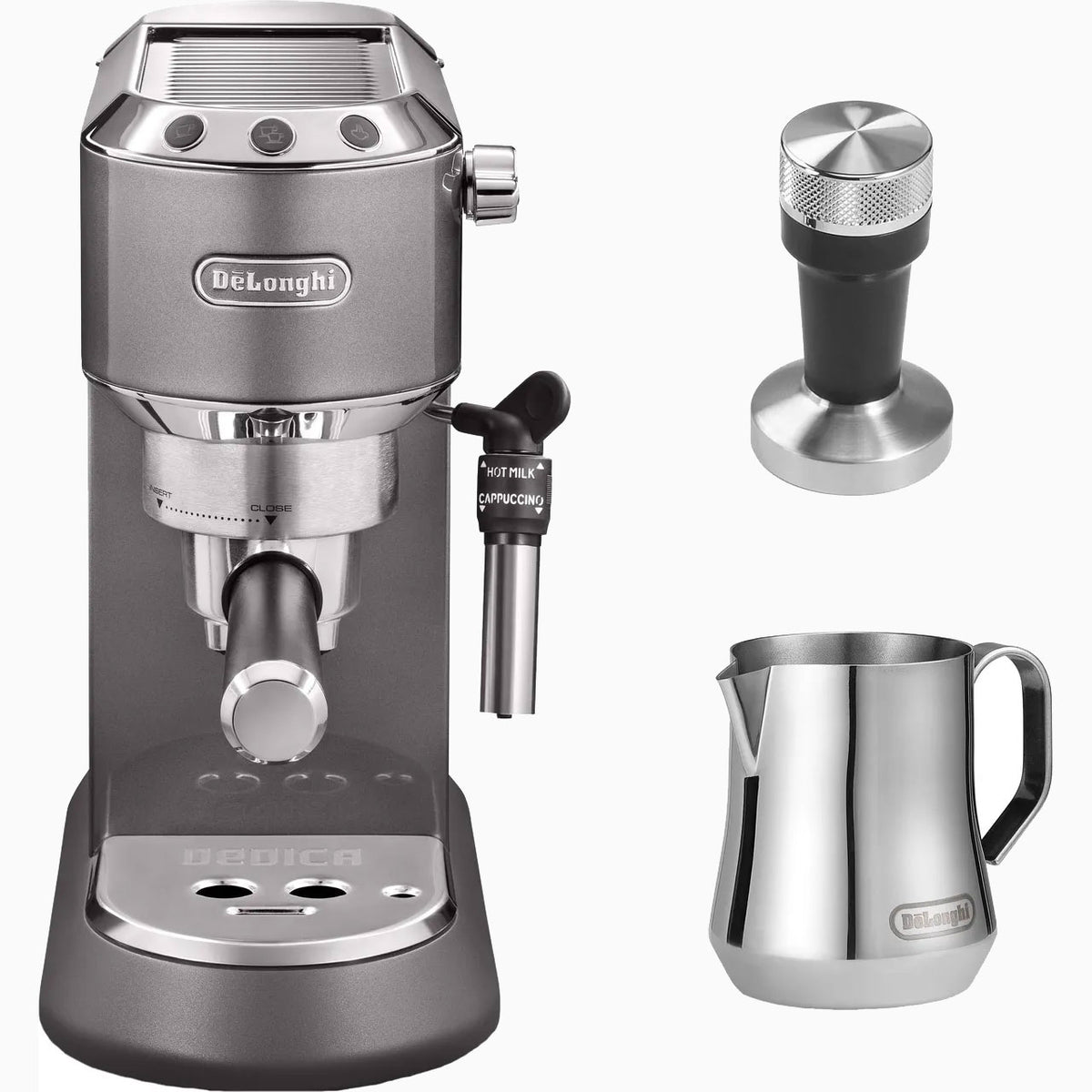 Machine à café De'Longhi Dedica Metallics Espresso EC 785.GY